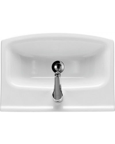 Тумба підлогова Церсанія з умивальником Церсанія, біла для ванної кімнати