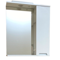 Дзеркало з шафкою Smile-K, біле для ванної кімнати