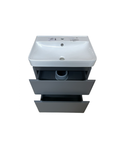 Тумба консольна Hilton Преміум з умивальником ZEN для ванної кімнати