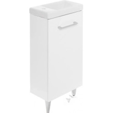 Тумба підлогова Como 40 з умивальником Como 40, біла для ванної кімнати