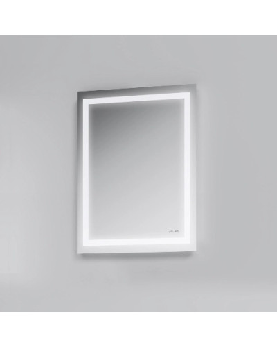 Дзеркало AM.PM GEM 55 см з LED-підсвічуванням по периметру в ванну кімнату