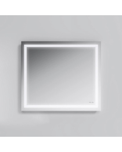 Дзеркало AM.PM GEM 80 см з LED-підсвічуванням по периметру в ванну кімнату