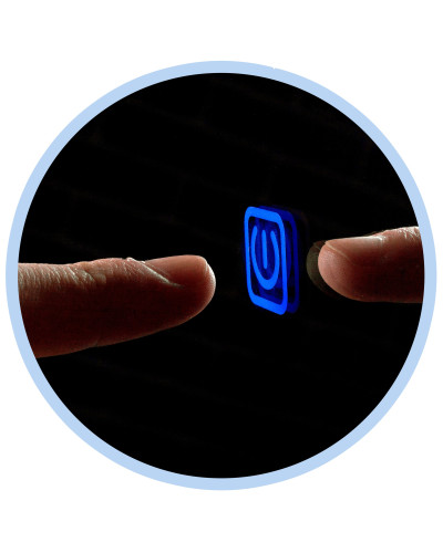 Дзеркало ЮВВІС Ліон Z-1000x650 мм з LED підсвіткою у ванну кімнату touch control