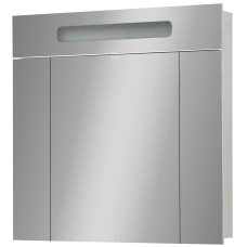 Дзеркальна шафа ЮВВІС Марко Z-70 см з LED підсвіткою в ванну кімнату