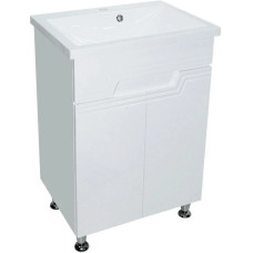 Тумба Коста з умивальником Bianco 60 (2 фасади) біла