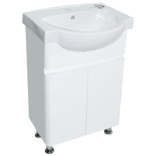 Тумба Bianco з умивальником Freja 55 (Kolo) (2 фасади) біла