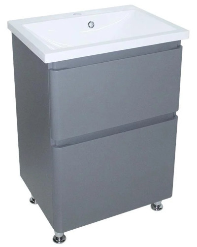 Тумба Bianco з умивальником Bianco 50 (2 ящики) Тумба Bianco з умивальником Bianco 50 (2 ящики)