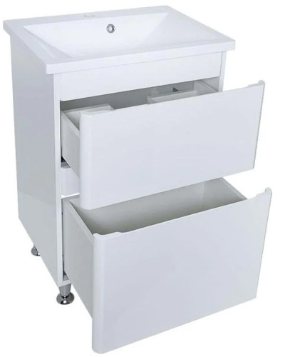 Тумба Bianco з умивальником Bianco 50 (2 ящики) Тумба Bianco з умивальником Bianco 50 (2 ящики)