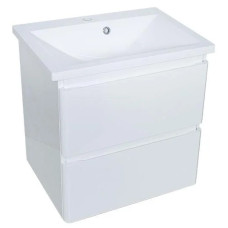 Тумба Bianco консольна з умивальником Bianco (2 ящики)