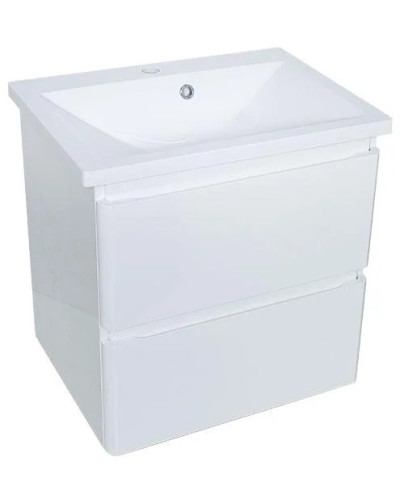 Тумба Bianco консольна з умивальником Bianco (2 ящики)