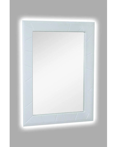 Дзеркало Vena 60 з Led-підсвіткою біле