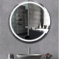 Дзеркало Mirror Trade S №23 кругле із зовнішньою LED-підсвіткою в ванну кімнату