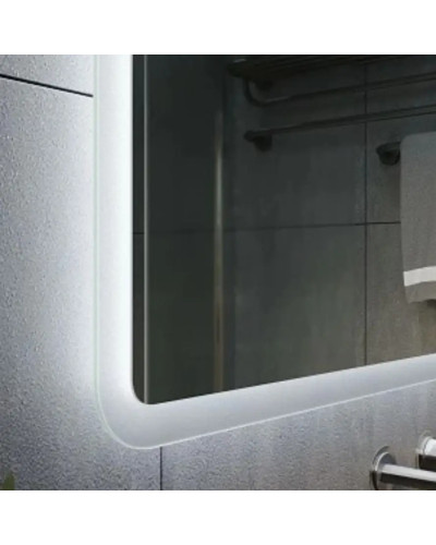 Дзеркало VIDRIO Рhantom plus long 600х1200 прямокутне з LED-підсвіткою в ванну кімнату