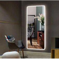 Дзеркало VIDRIO Рhantom plus long 600х1200 прямокутне з LED-підсвіткою в ванну кімнату