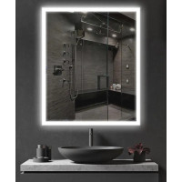 Дзеркало VIDRIO Eternity прямокутне з LED-підсвіткою в ванну кімнату