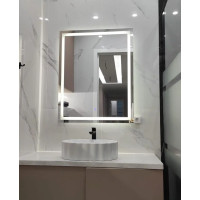 Дзеркало VIDRIO Galaxy прямокутне з LED-підсвіткою в ванну кімнату