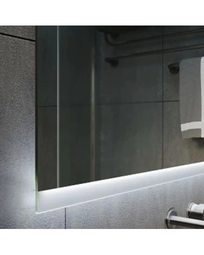 Дзеркало VIDRIO Beatrice horizontal прямокутне з LED-підсвіткою в ванну кімнату