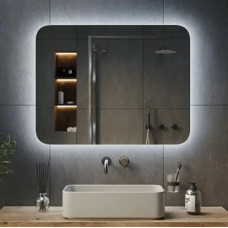 Дзеркало VIDRIO Рhantom horizontal прямокутне з LED-підсвіткою в ванну кімнату