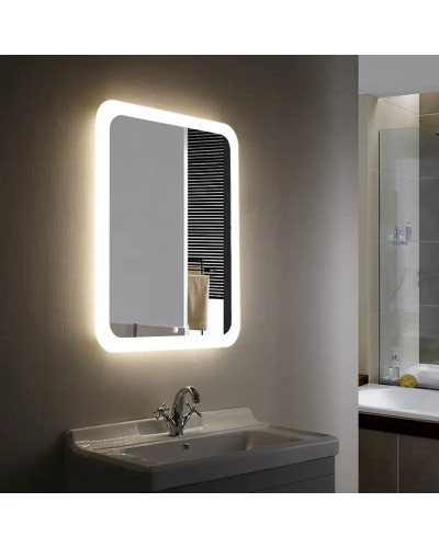 Дзеркало VIDRIO Рhantom plus прямокутне з LED-підсвіткою в ванну кімнату