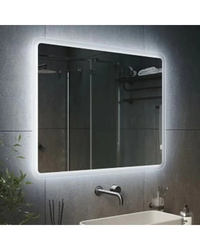 Дзеркало VIDRIO Рhantom plus horizontal прямокутне з LED-підсвіткою в ванну кімнату