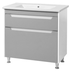 Тумба ЮВВІС Valencia NEW Gray ТНБ-2 Д 85 см з умивальником Trio