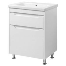 Тумба ЮВВІС Valencia White ТНБ-2 Д 65 см з умивальником Bolero