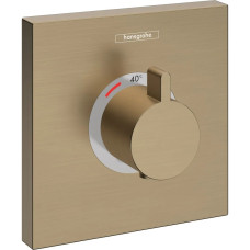 Термостат прихованого монтажу Hansgrohe ShowerSelect Highflow, Brushed Bronze