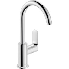 Змішувач для умивальника Hansgrohe Rebris S 210 рухомий носик, з донним клапаном pop-up, Chrome