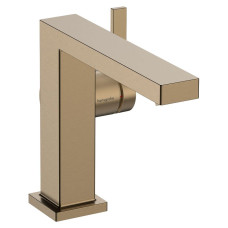 Змішувач для умивальника Hansgrohe Tecturis E 110 Fine CoolStart із донним клапаном pop-up, бронза