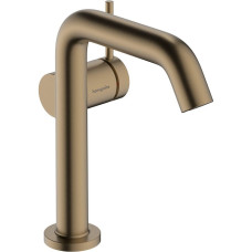 Змішувач для умивальника Hansgrohe Tecturis S 150 Fine CoolStart без донного клапана, Brushed Bronze