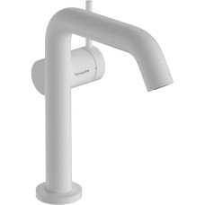 Змішувач для умивальника Hansgrohe Tecturis S 150 Fine CoolStart без донного клапана, Matt White