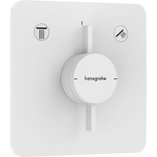 Змішувач прихованого монтажу Hansgrohe DuoTurn Q на 2 функції, Matt White