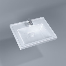 Умивальник накладний Quarter Bath New Line 55х45, білий