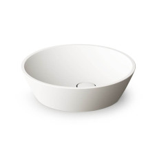 Умивальник накладний PAA Deco, Silkstone, без переливу, D=45, Matte White