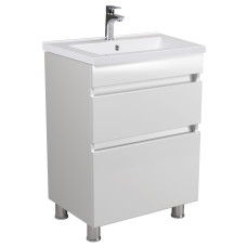 Тумба MoonShine 60 з умивальником Cosmo 60 підлогова Мойдодир