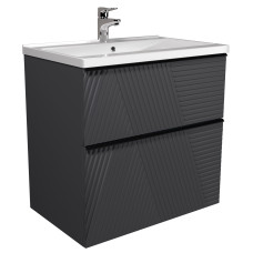 Тумба Rome 70-U з умивальником Debut 70 Мойдодир