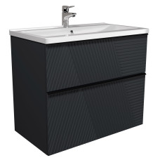 Тумба Rome 80-U з умивальником Debut 80 Мойдодир