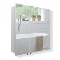 Дзеркальна шафа Мойдодир ЗШ-80x70 у ванну кімнату