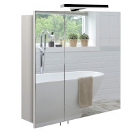 Дзеркальна галерея Мойдодир Руна 70 з LED підсвіткою у ванну кімнату