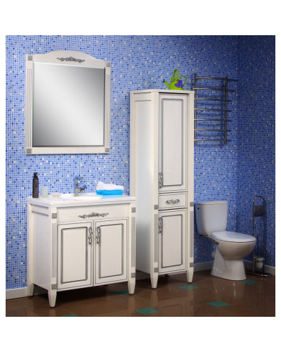 Дзеркало Сансервіс Романс 100 (золота/срібна патина) у ванну кімнату