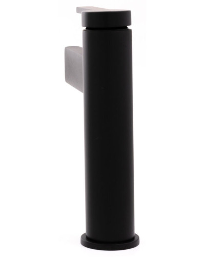 Змішувач для умивальника Clever Velvet II Waterfall чорний у ванну кімнату