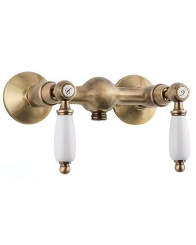 Змішувач для душу Emmevi Deco Ceramica бронза BR12100 у ванну кімнату