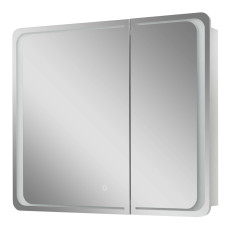 Дзеркальна шафа VIVACE біла Z-80 LED touch control