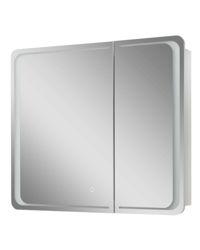 Дзеркальна шафа VIVACE біла Z-80 LED touch control