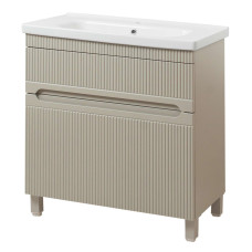  Тумба ЮВВІС Aria мокко матовий ТНБ-2 Д 65 см з умивальником Fenova