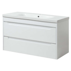 Тумба ЮВВІС Valencia White ТП-2 Д 100 см з умивальником Bolero