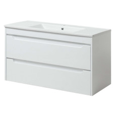 Тумба ЮВВІС Valencia White ТП-2 Д 100 см з умивальником Vesta