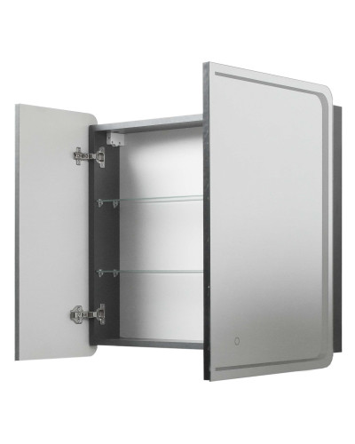 Дзеркальна шафа VIVACE антрацит Z-70 LED touch control