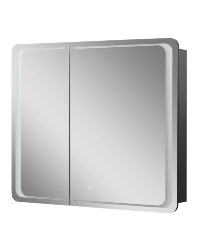 Дзеркальна шафа VIVACE антрацит Z-70 LED touch control