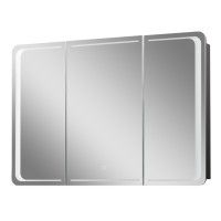 Дзеркальна шафа VIVACE антрацит Z-100 LED touch control